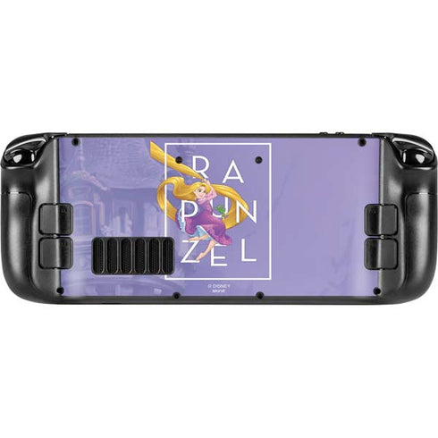 Disney Princess Rapunzel and Pascal Steam Deck Handheld Gaming Computer Skin